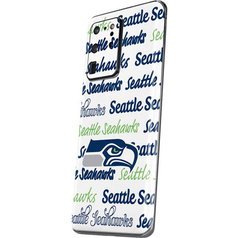 NFL Seattle Seahawks Print Galaxy S20 Ultra 5G Skin